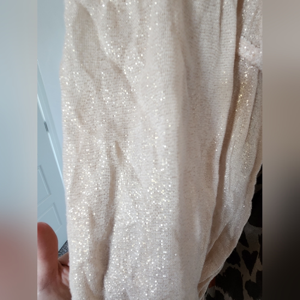 Cream Infinity Scarf - Picture 3 of 3